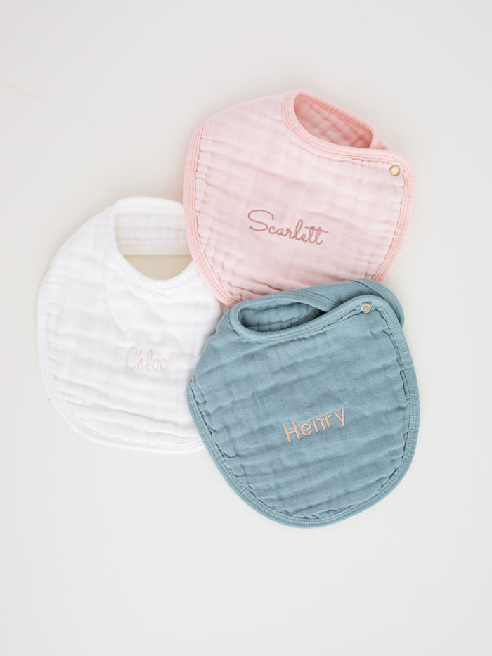 Cloud Muslin™ Bib 2 Pack - Tan