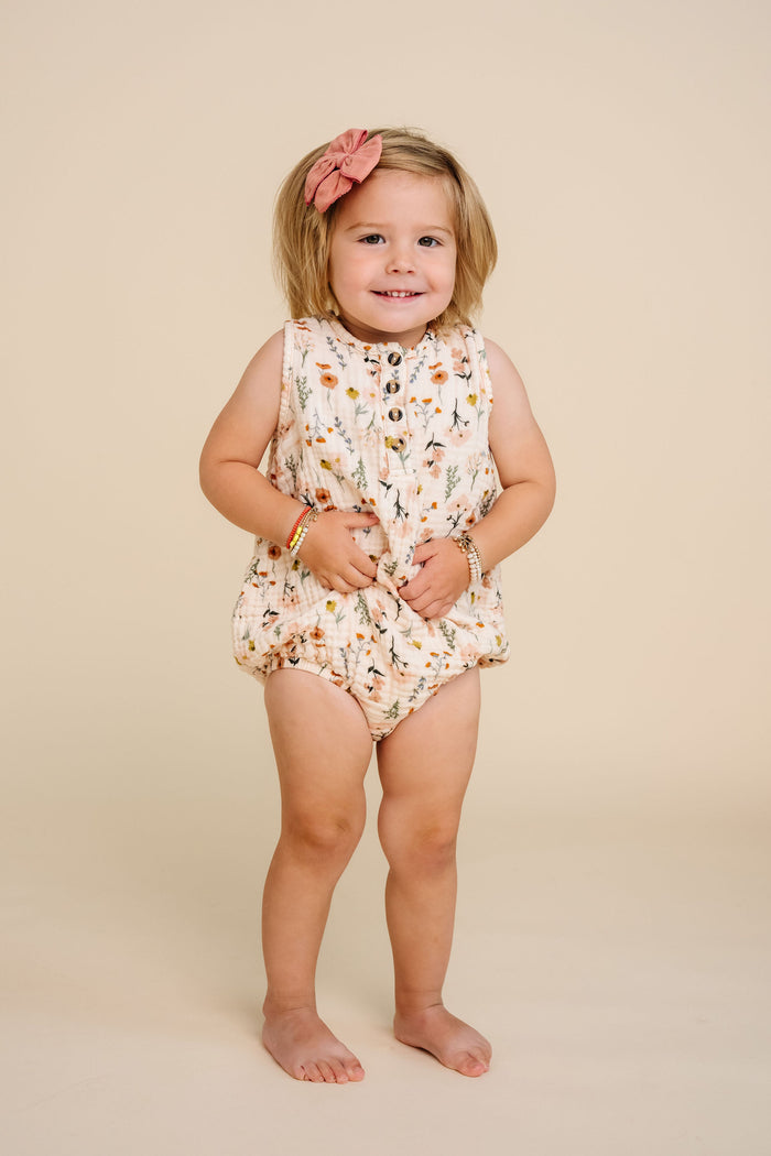 Cloud Muslin™ Bubble Romper - Rachel - Size 2T Only