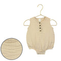 Cloud Muslin™ Bubble Romper - Tan
