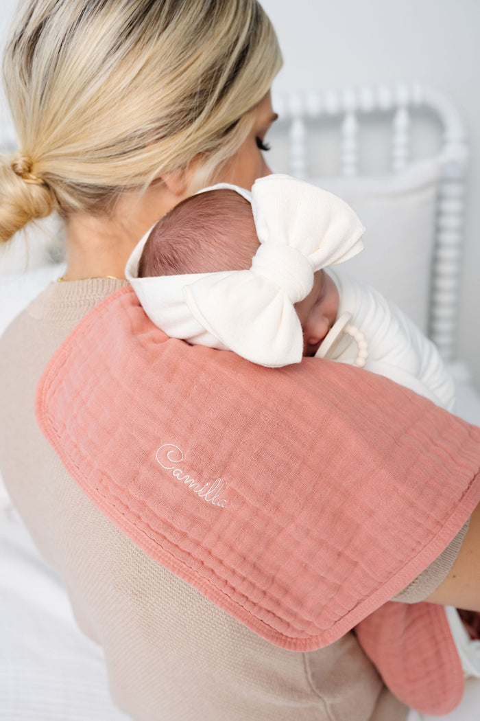 Cloud Muslin™ Burp Cloth 2 Pack - Blush