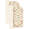 Cloud Muslin™ Burp Cloth 2 Pack - Rachel/Cream