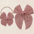 Cloud Muslin™ Heirloom Bow - Berry