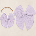 Cloud Muslin™ Heirloom Bow - Lilac