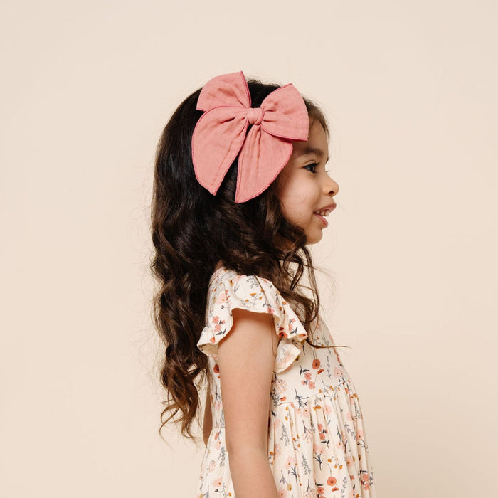 Cloud Muslin™ Heirloom Bow - Rose