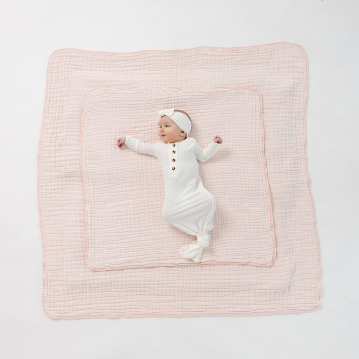 Cloud Muslin™ Quilt - Blush - Large Size Only