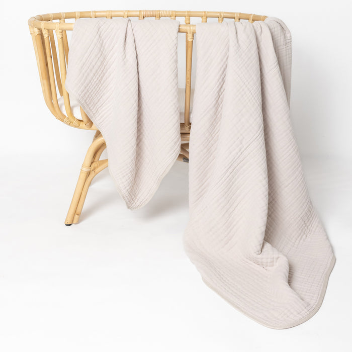 Cloud Muslin™ Quilt - Grey - Large Size Only