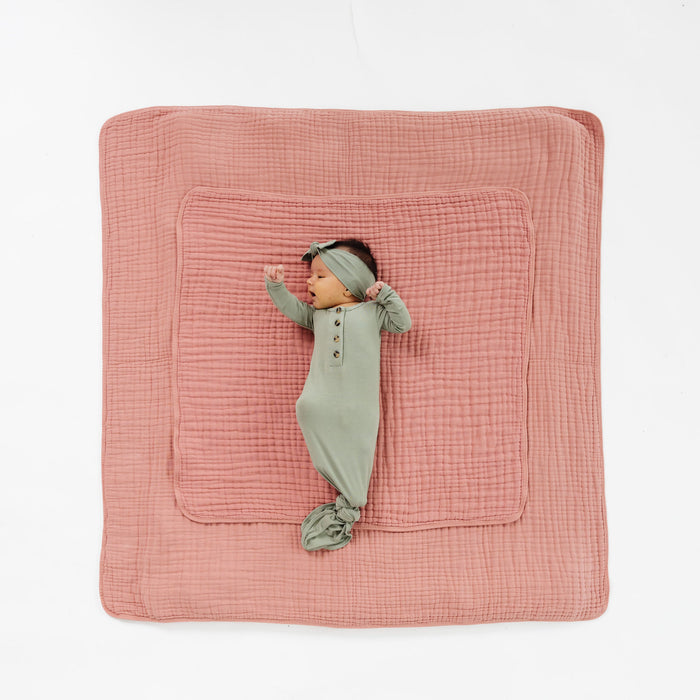 Cloud Muslin™ Quilt - Rose