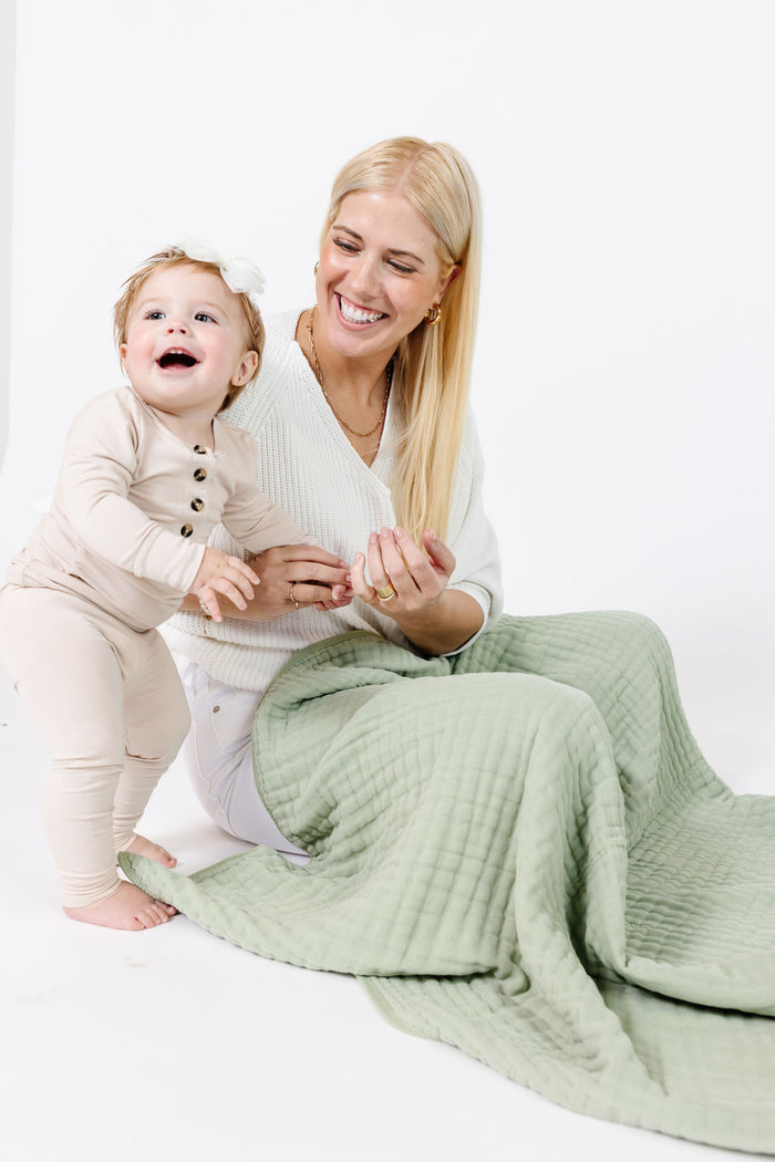 Cloud Muslin™ Quilt - Sage