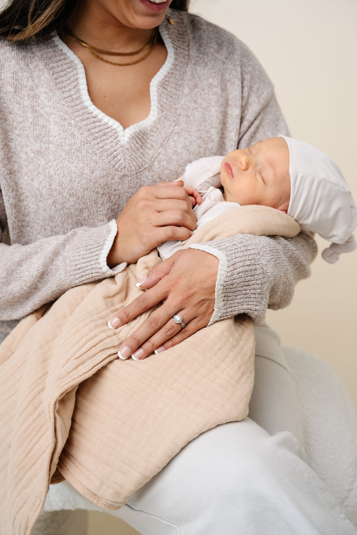 Cloud Muslin™ Quilt - Tan - Small Size Only