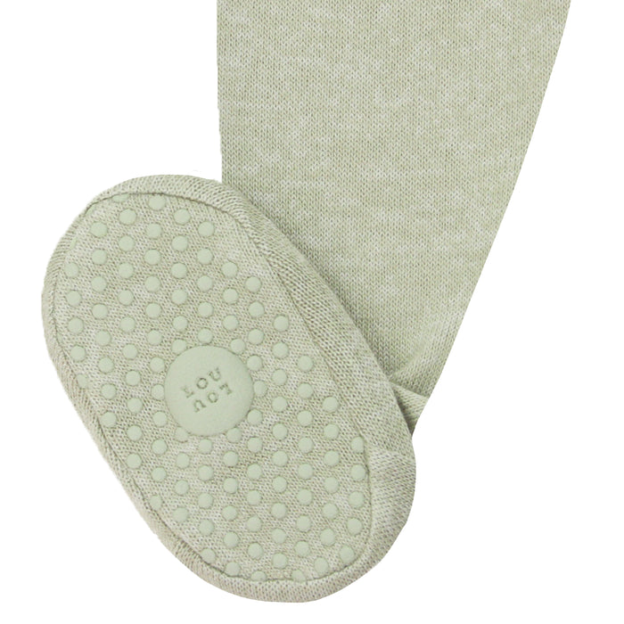 Collins Plush Knit Zipper Footies