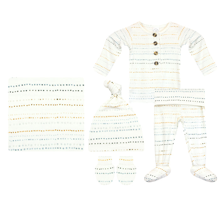 Conrad Newborn Hat Bundle (Top + Bottom)