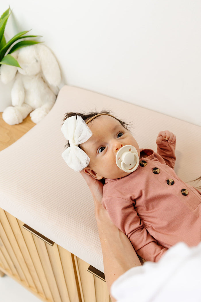 Cove Ribbed Changing Pad Cover