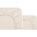 Cove Ribbed Crib Sheet + Changing Pad Cover Pack
