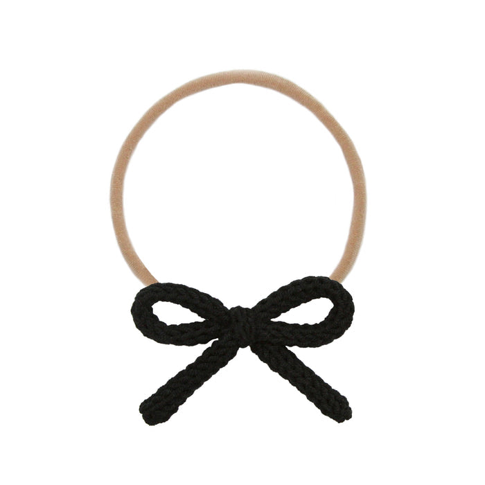 Crochet Bow - Black