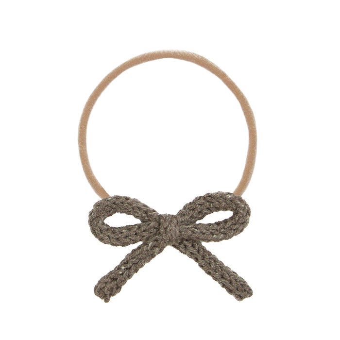 Crochet Bow - Cocoa