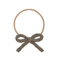 Crochet Bow - Cocoa
