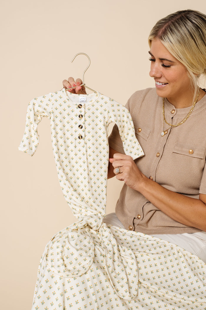 Della Knotted Gown