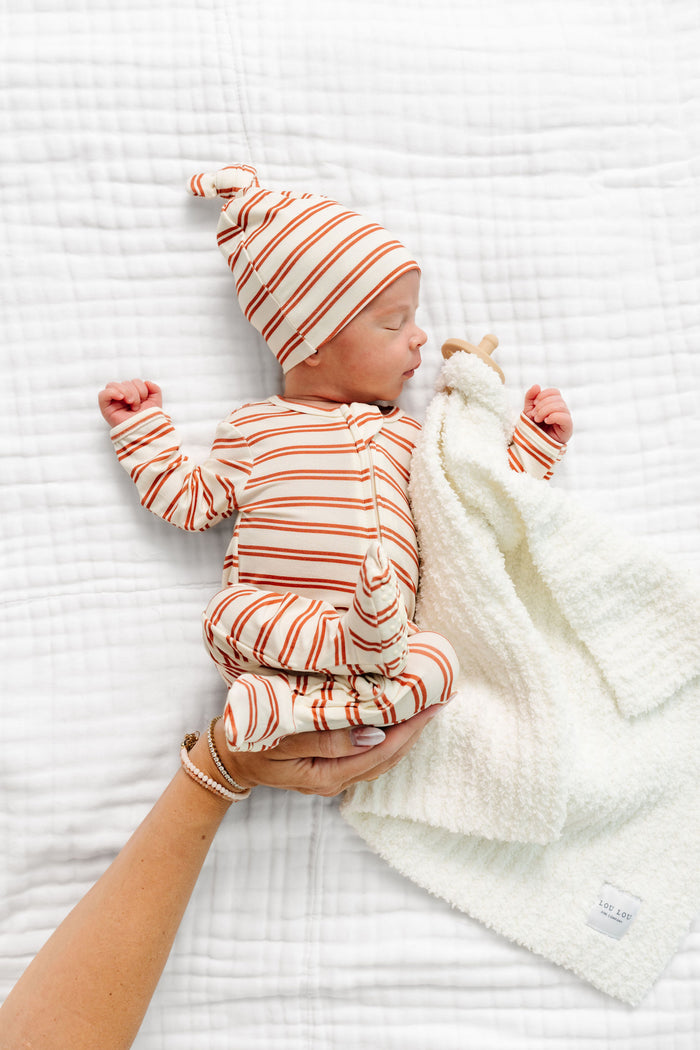 Dylan Newborn Hat Bundle + Zipper Footie