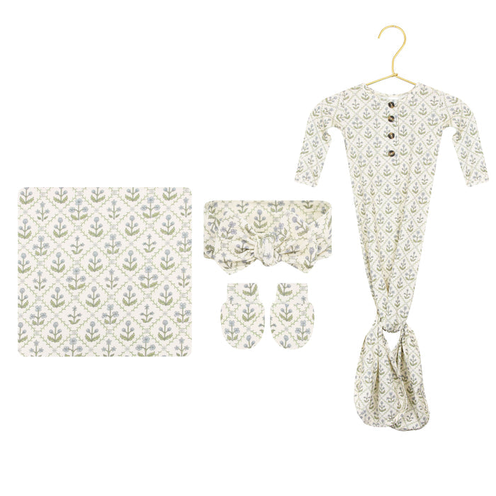 Etta Newborn Headband Bundle (Gown)