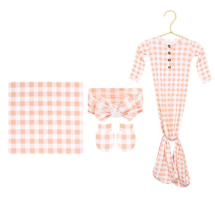 Evie Newborn Headband Bundle (Gown)