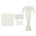 Faye Newborn Headband Bundle + Knotted Gown