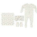 Faye Newborn Headband Bundle + Zipper Footie