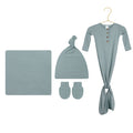 Ford Ribbed Newborn Hat Bundle (Gown)