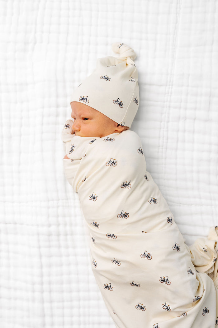 Freddy Newborn Hat Bundle + Knotted Gown