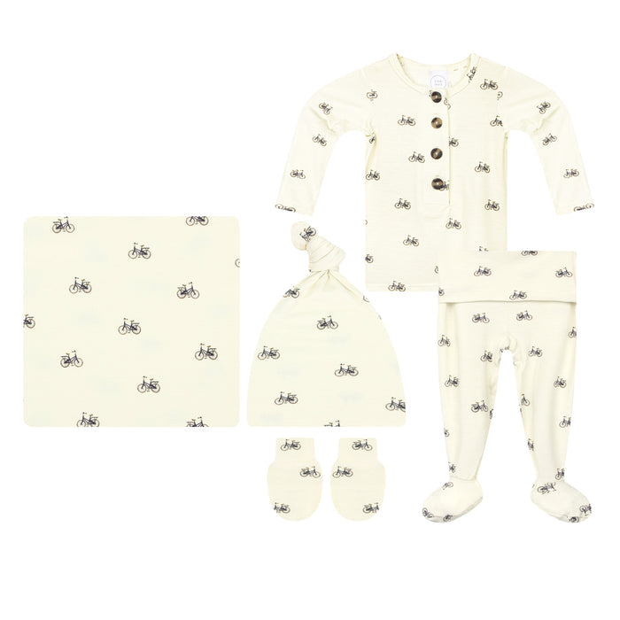 Freddy Newborn Hat Bundle + Top + Bottoms