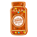 GINGERBREAD JAR W/LIGHTS Magnet