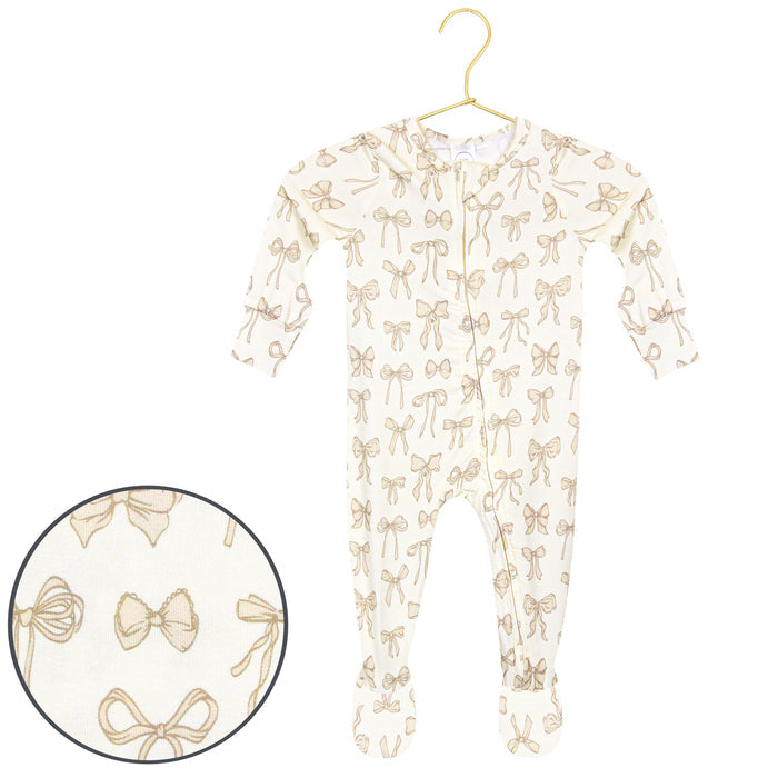 Girl - Zipper Footies