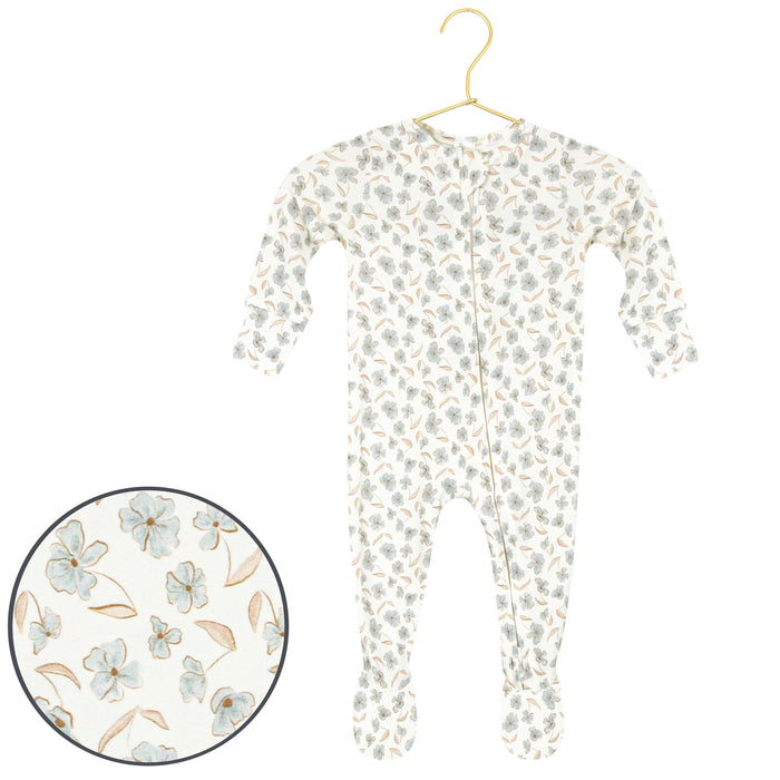 Girl - Zipper Footies