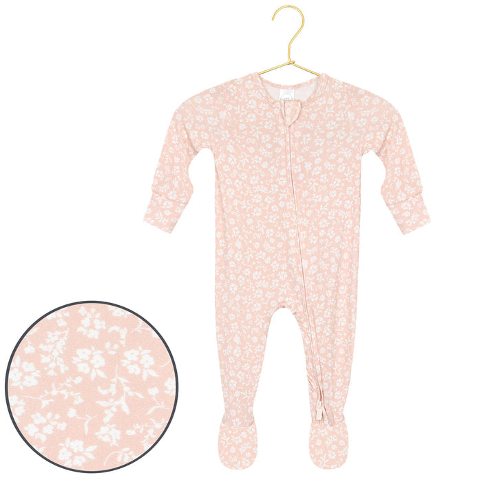 Girl - Zipper Footies