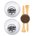 GOLF BALL AND TEE SET