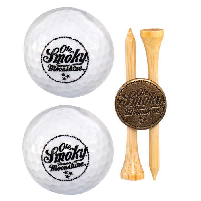 GOLF BALL AND TEE SET