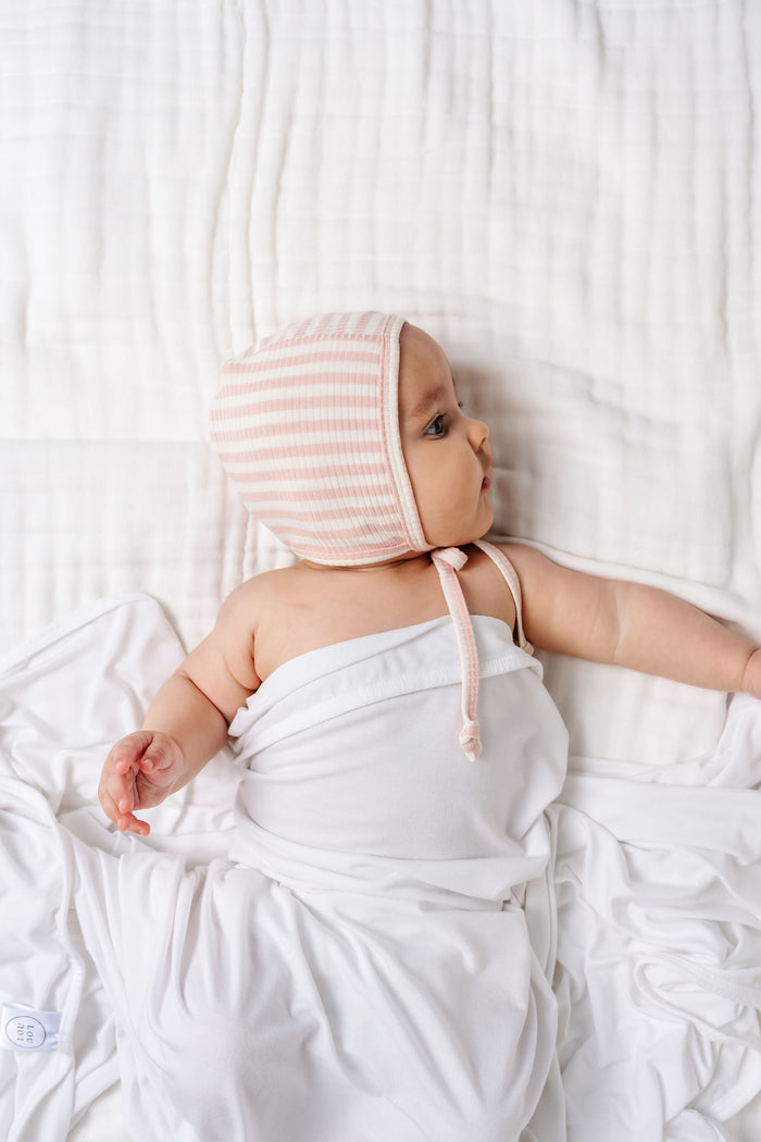 Harper Ribbed Bonnet