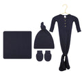 Harvey Newborn Hat Bundle + Knotted Gown