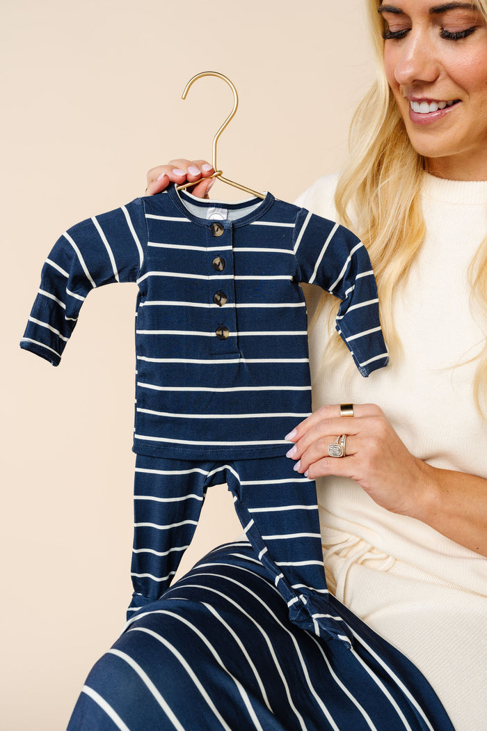 Hayes Newborn Hat Bundle + Top + Bottoms