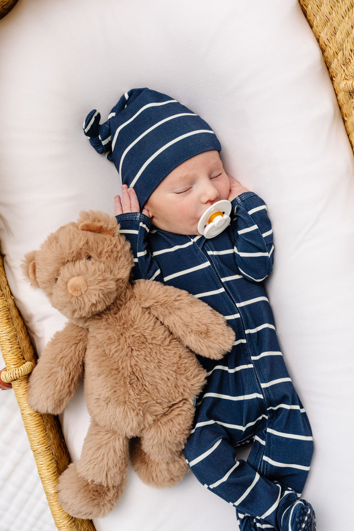 Hayes Newborn Hat Bundle + Zipper Footie