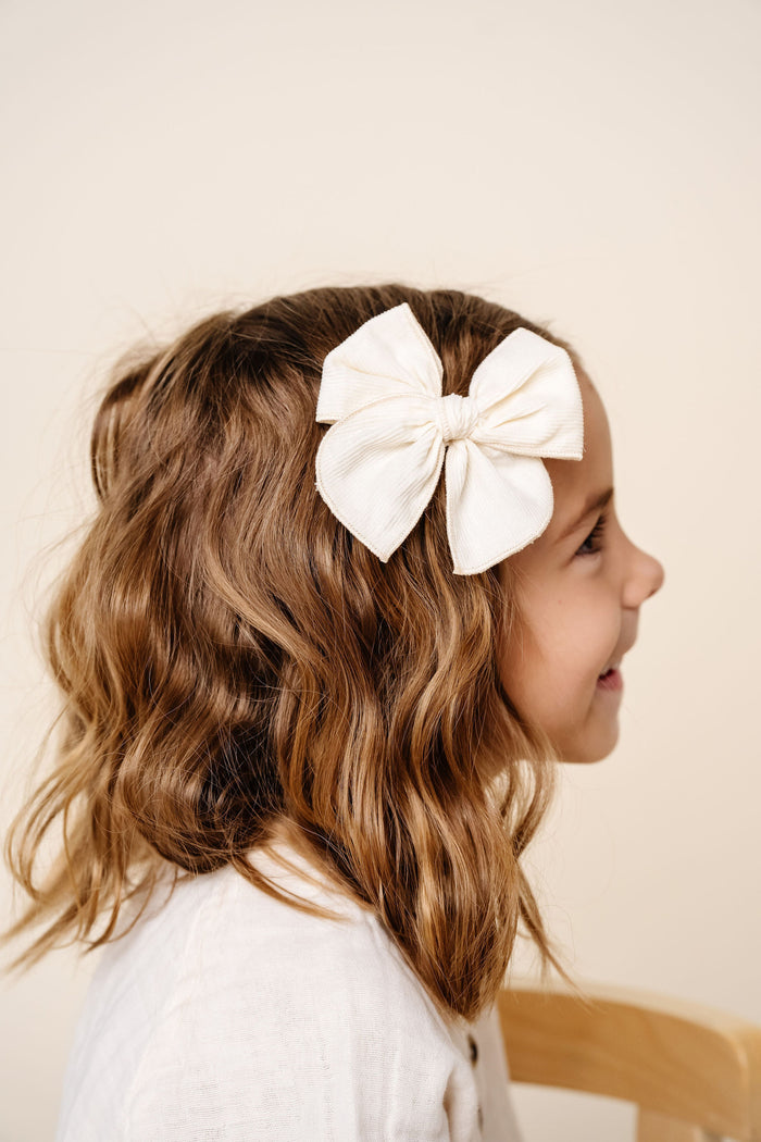 Heirloom Bow - Sugar Corduroy