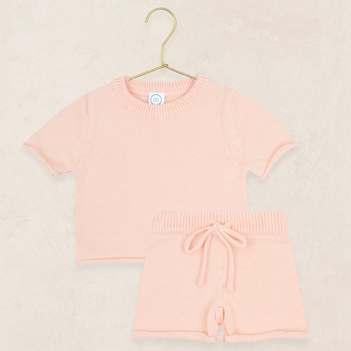 Heirloom Knit Shirt + Short Set