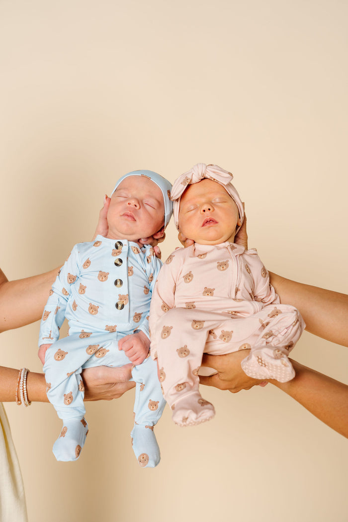 Honey Zipper Footies