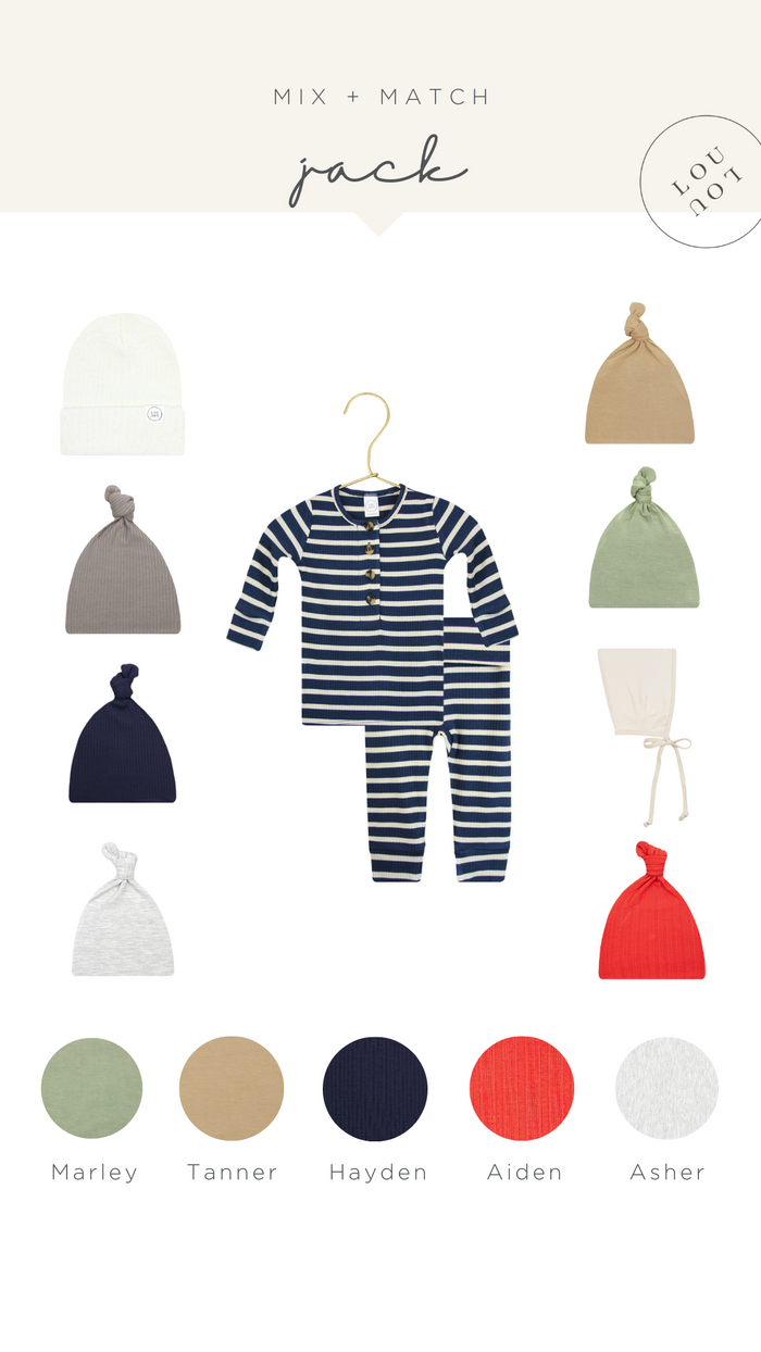 Jack Ribbed Romper