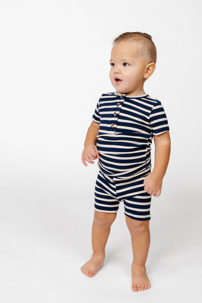 Jack Ribbed Shortie Set