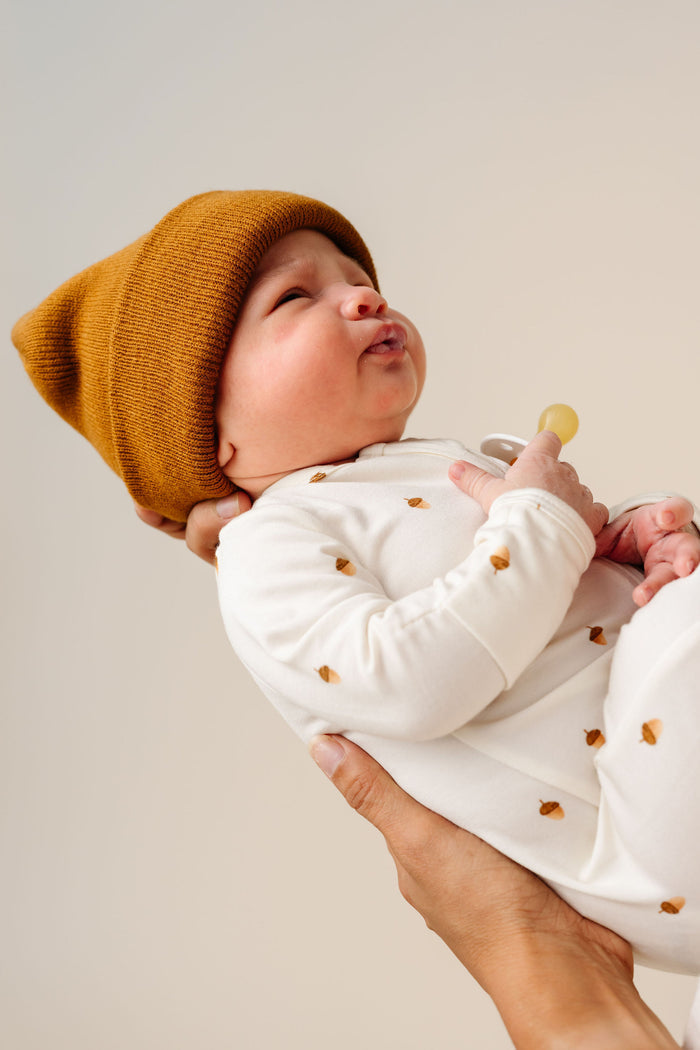 Jamison Newborn Hat Bundle + Zipper Footie