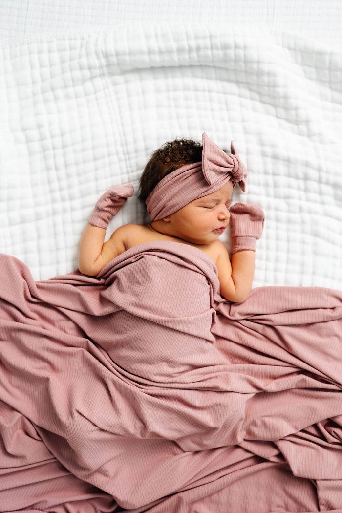 Jane Ribbed Newborn Headband Bundle