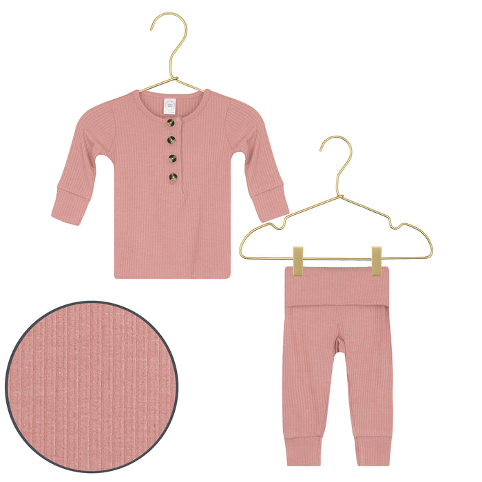 Jane Ribbed Top + Bottoms