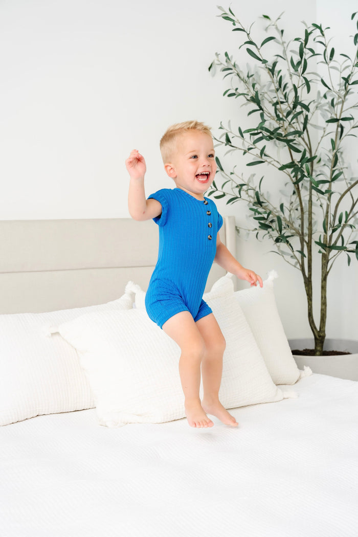 Ken Ribbed Romper - Size 4/5 Only