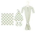 Kirby Newborn Hat Bundle + Knotted Gown