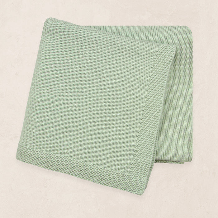 Knit Blanket - Sage